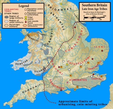 South Britain late Iron age